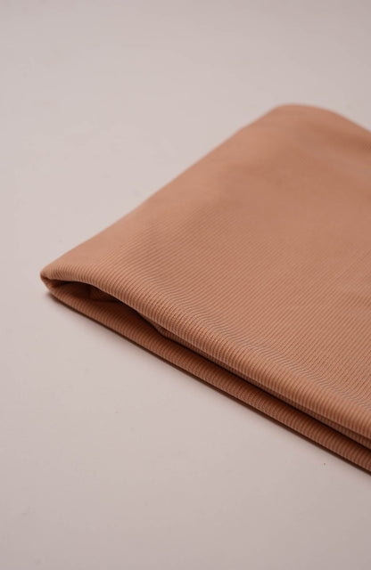 Ribbed Jersey-Blush Peach