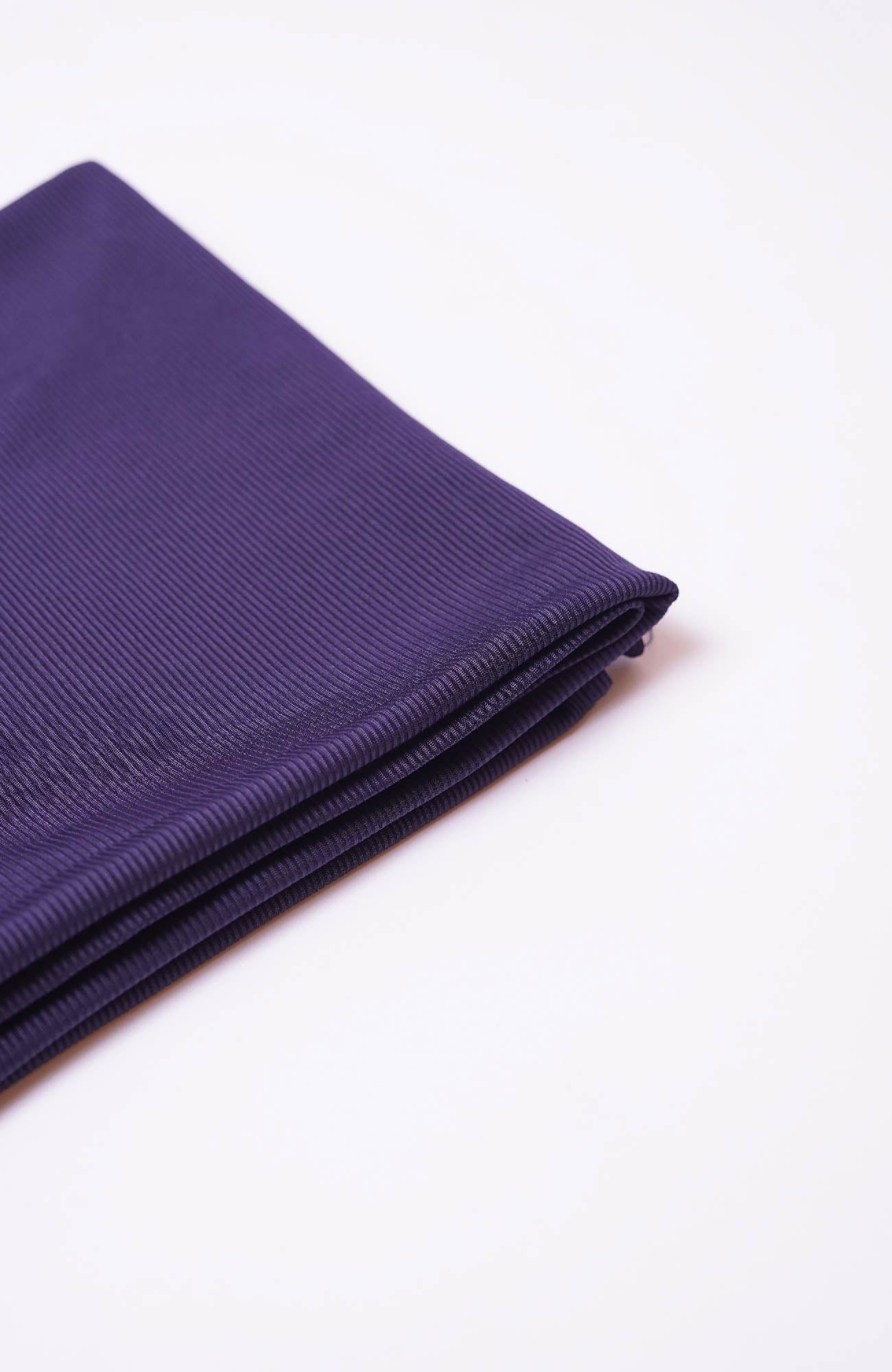 Ribbed Jersey-Violet Storm