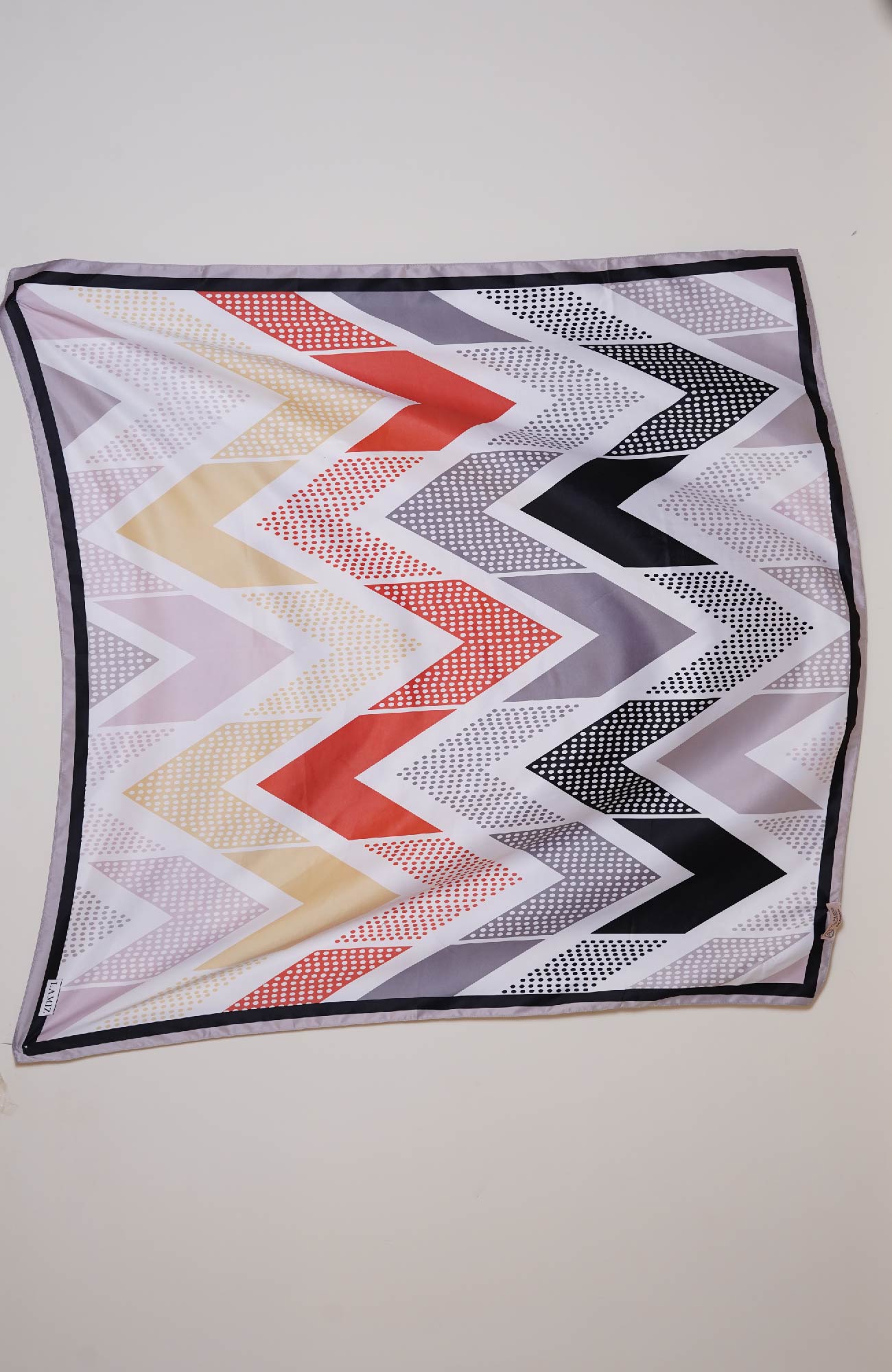 Mix Print Square Lawn - Mingle Print Greek Villa