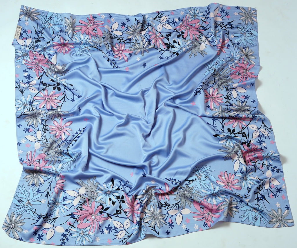 Satin Printed - Iris Carolina