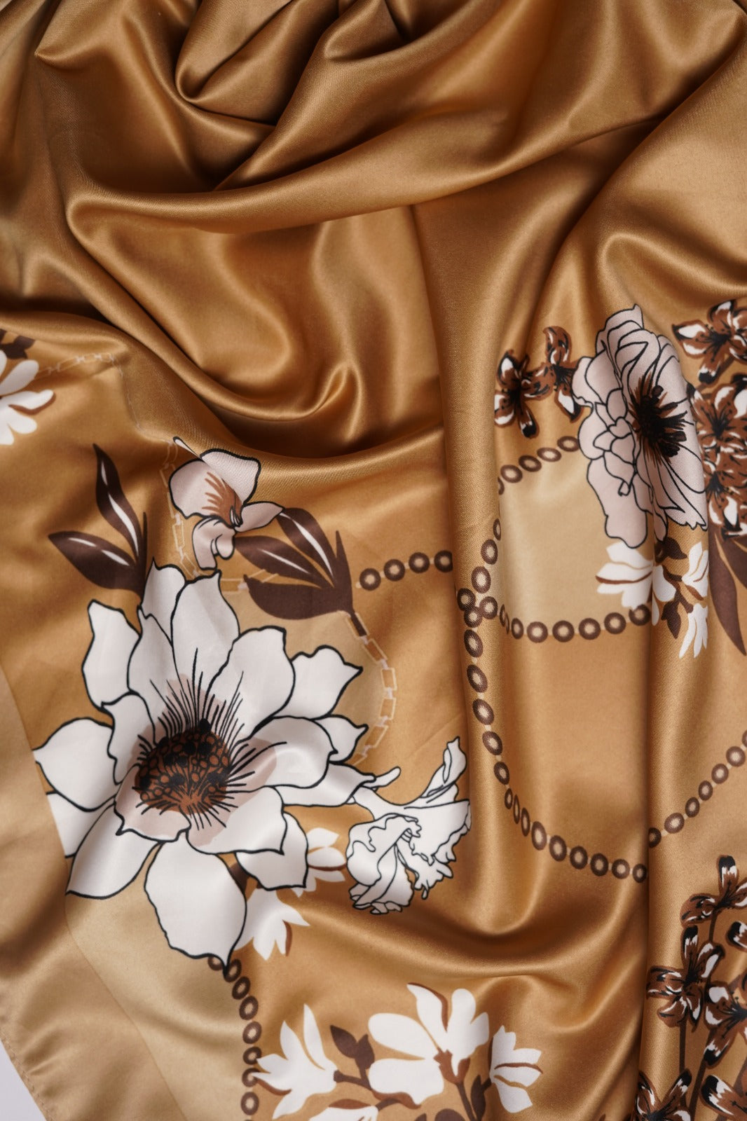 Satin Printed - Iris Copper