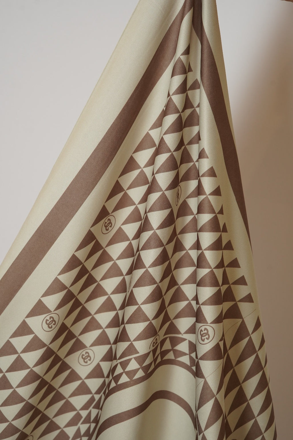 Regal Printed Satin Heather Hijab