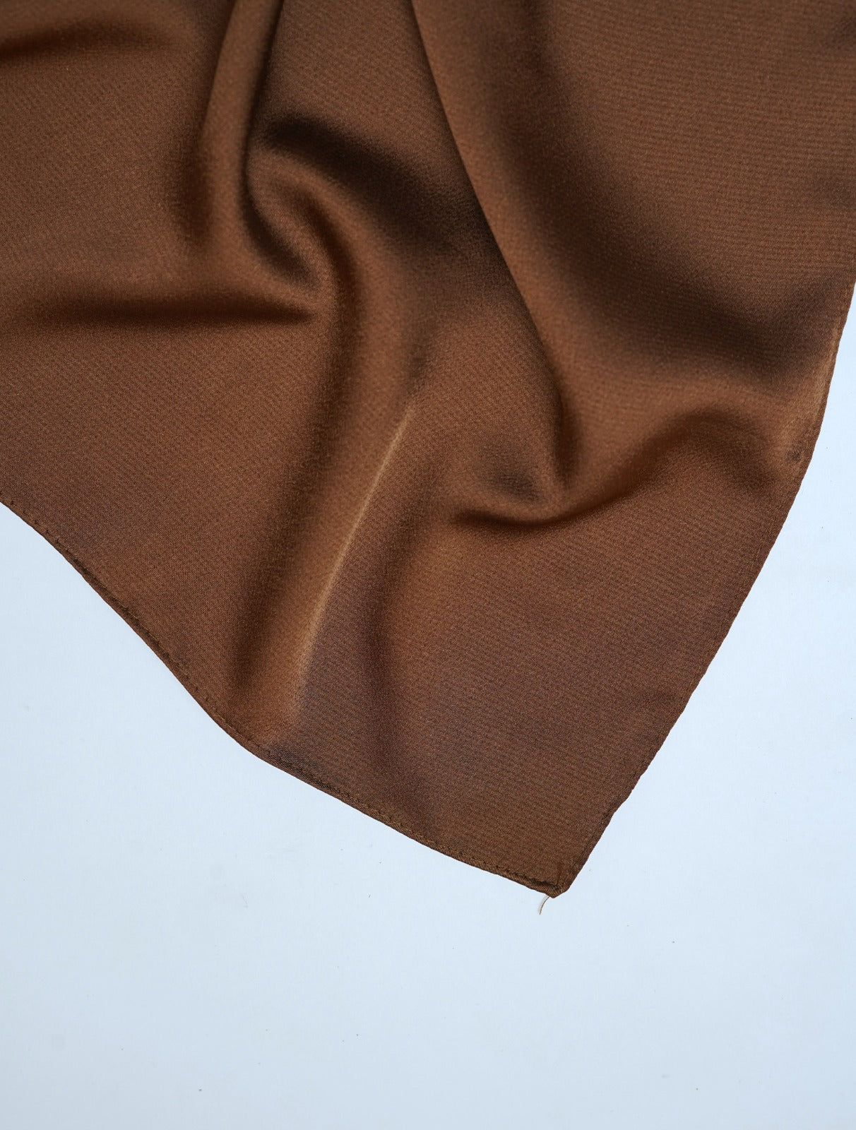 Luxe satin Silk-Dark Brown