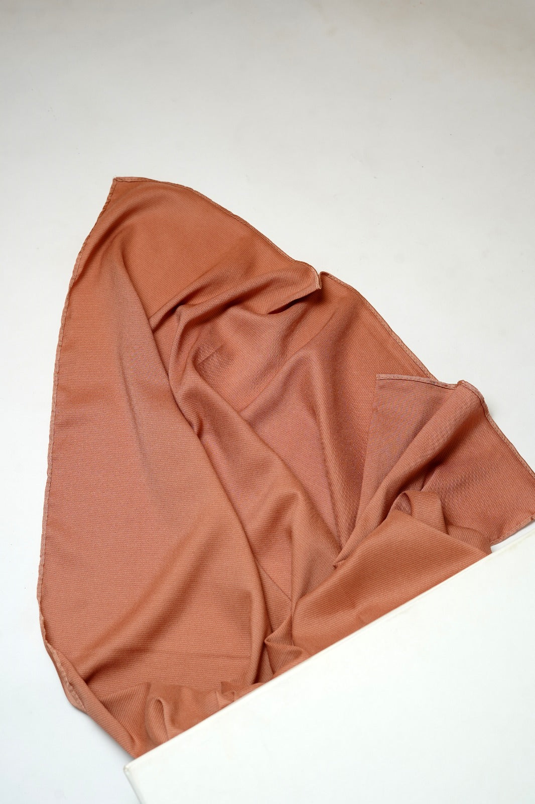 Luxe satin Silk-Peach brown