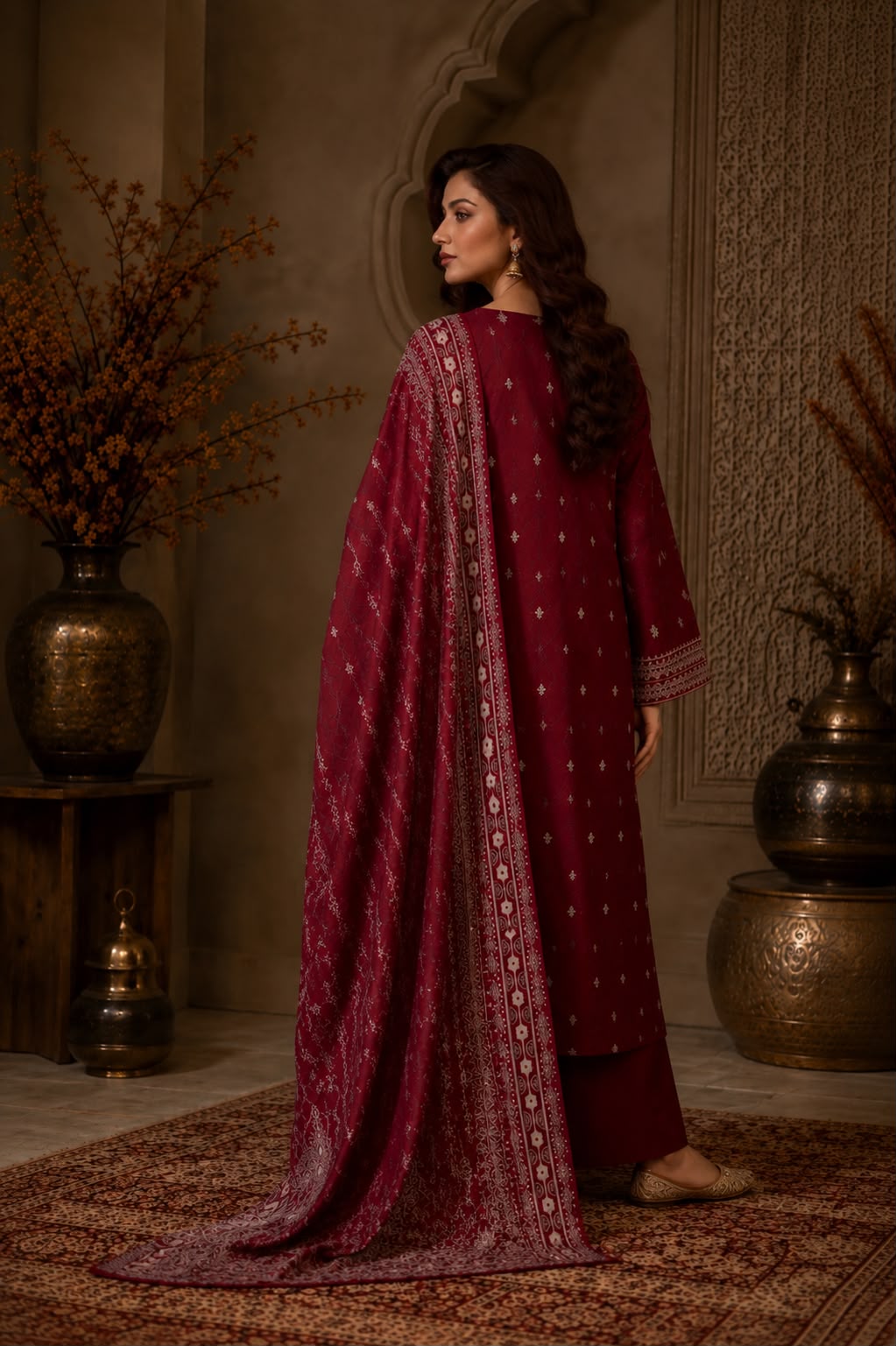 3 PC Doria Cotton Suit