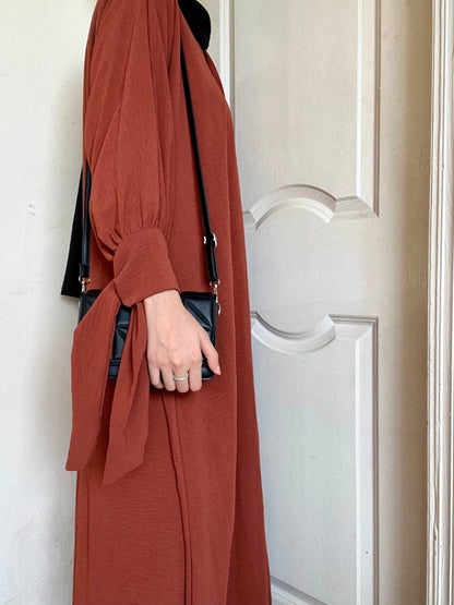 Marwah Abaya - Rust