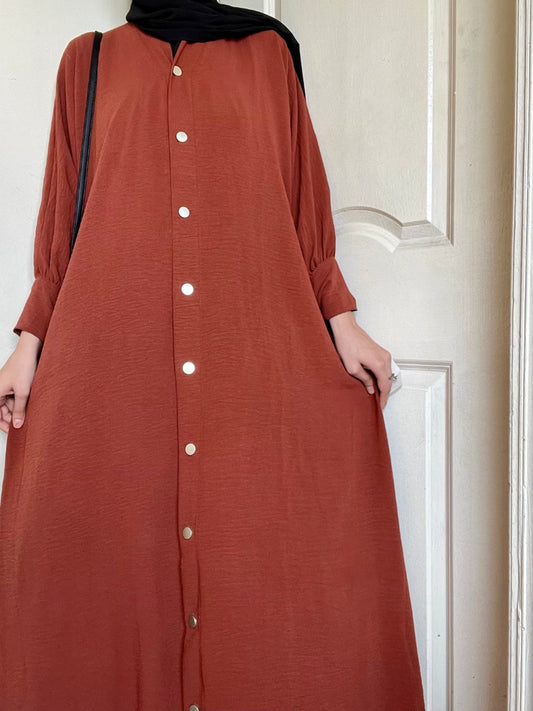 Marwah Abaya - Rust