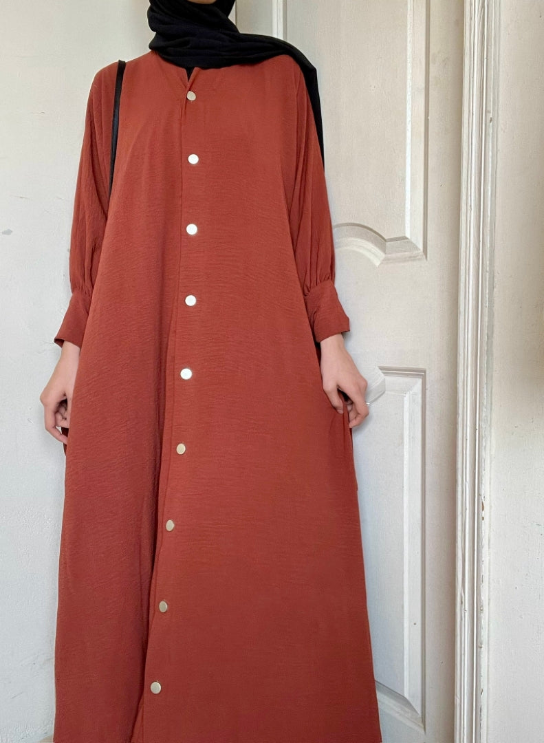 Marwah Abaya - Rust