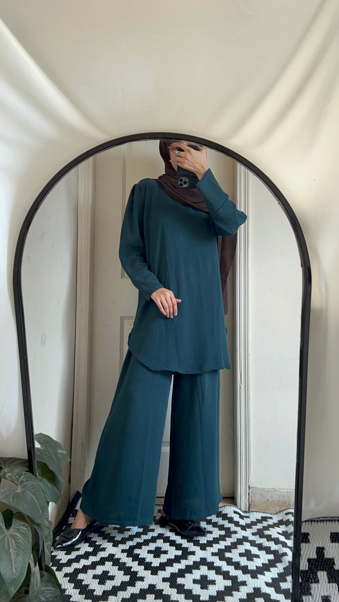 Classic Co Ord - Teal Green