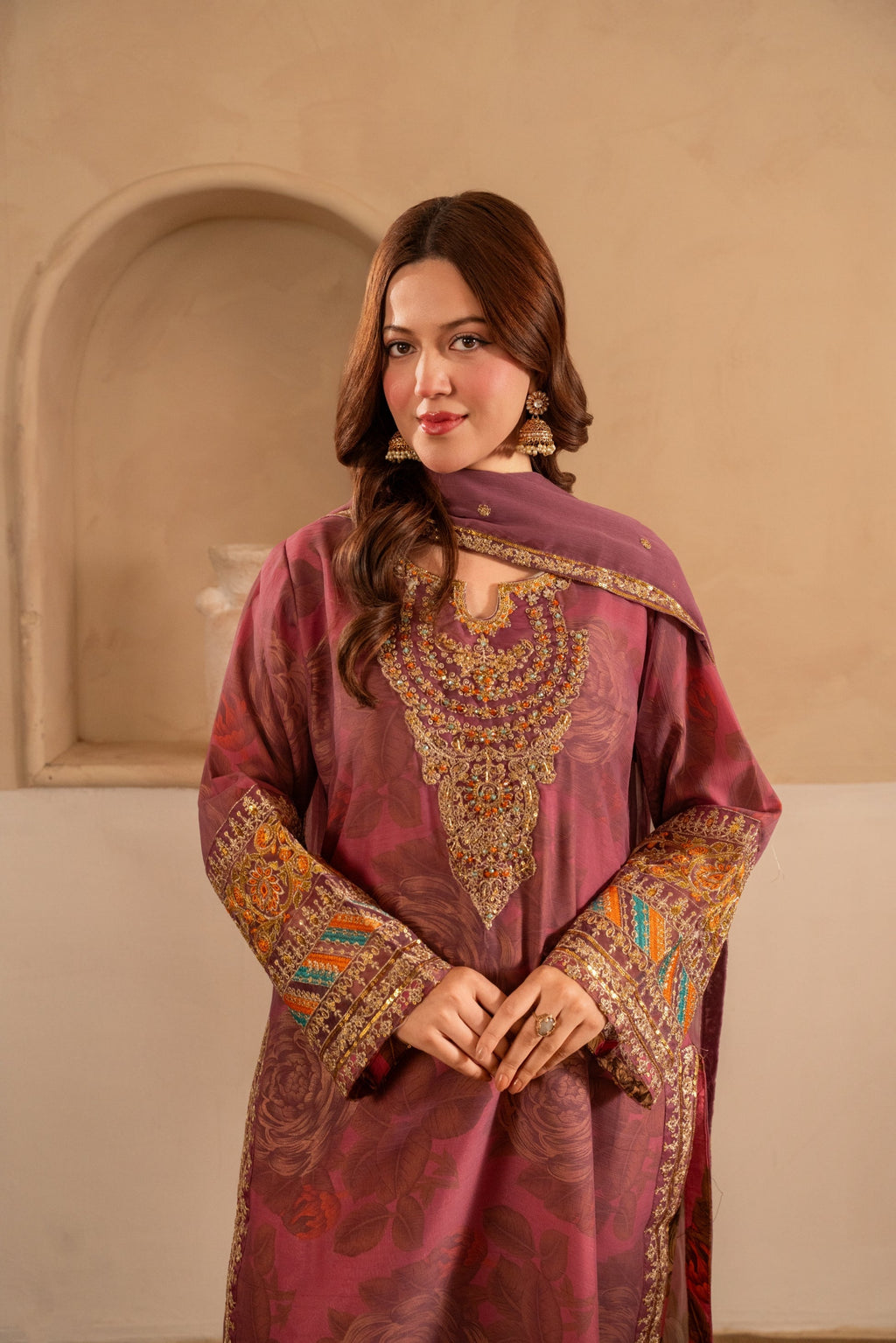 GUL E RANA (Mauve Pink)