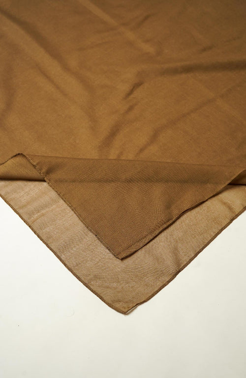 Airy Cotton Hijab-Camel Brown