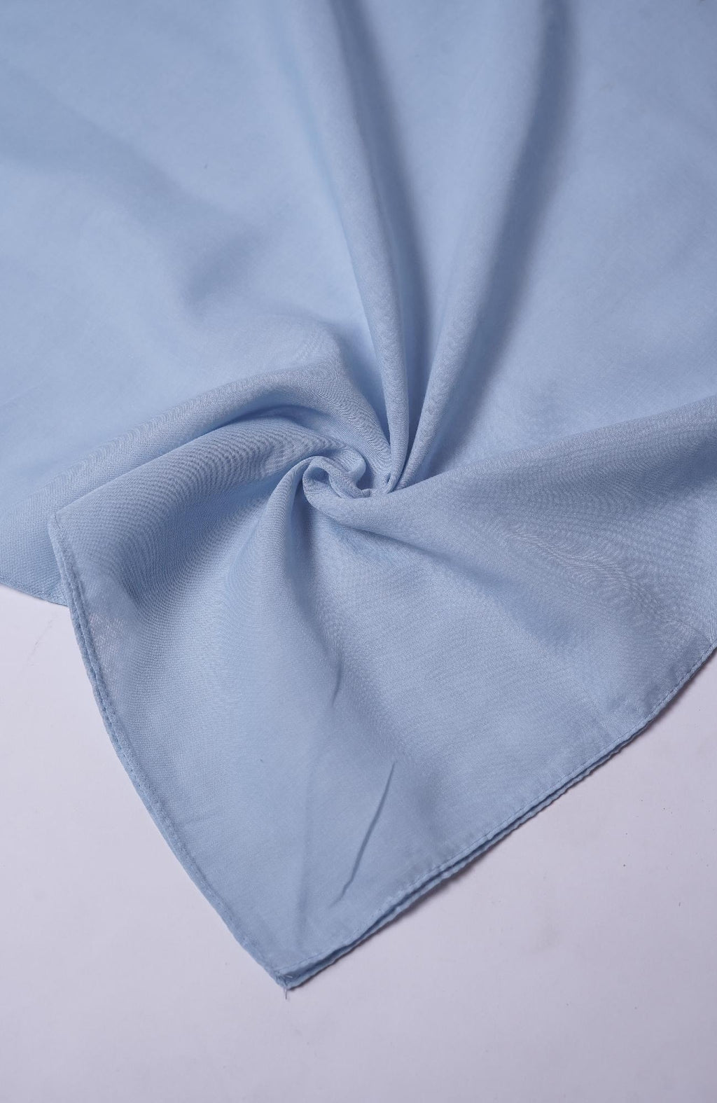 Airy Cotton Hijab-Ice Blue