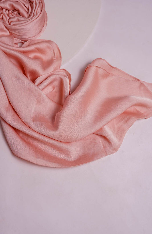 Luxe Crinkle Silk - Baby pink