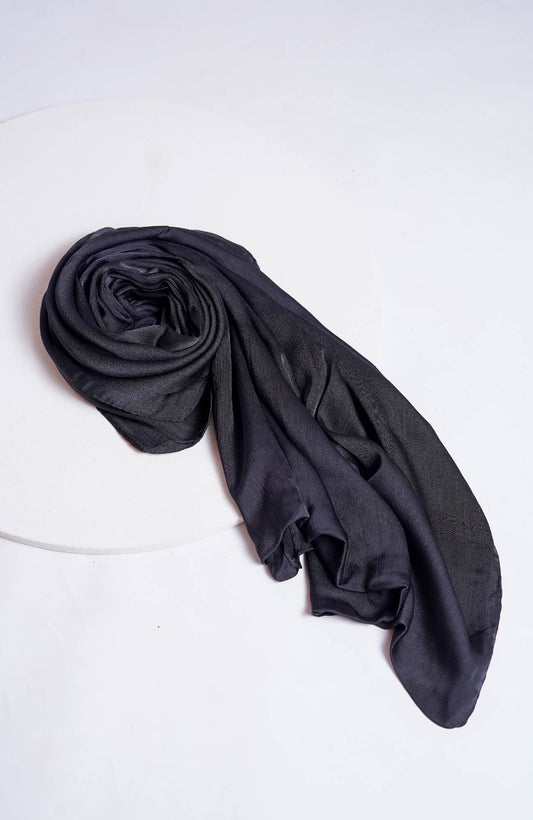 Luxe Crinkle Silk - Black